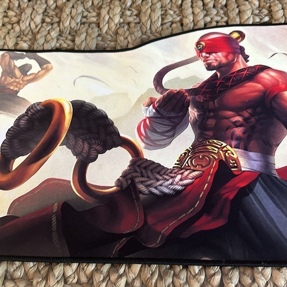 New Large League of Legends Lee Sin Gaming Mouse Pad - Picture 4 of 6